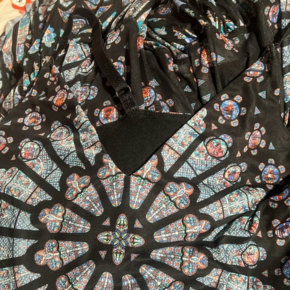 BASILICA OF SAINT-DENIS SHEER MIDAXI DRESS - LIMITED Blackmilk - Picture 6 of 6